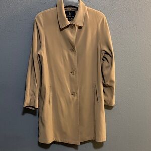 London Fog Classic Women’s Taupe Trench Coat